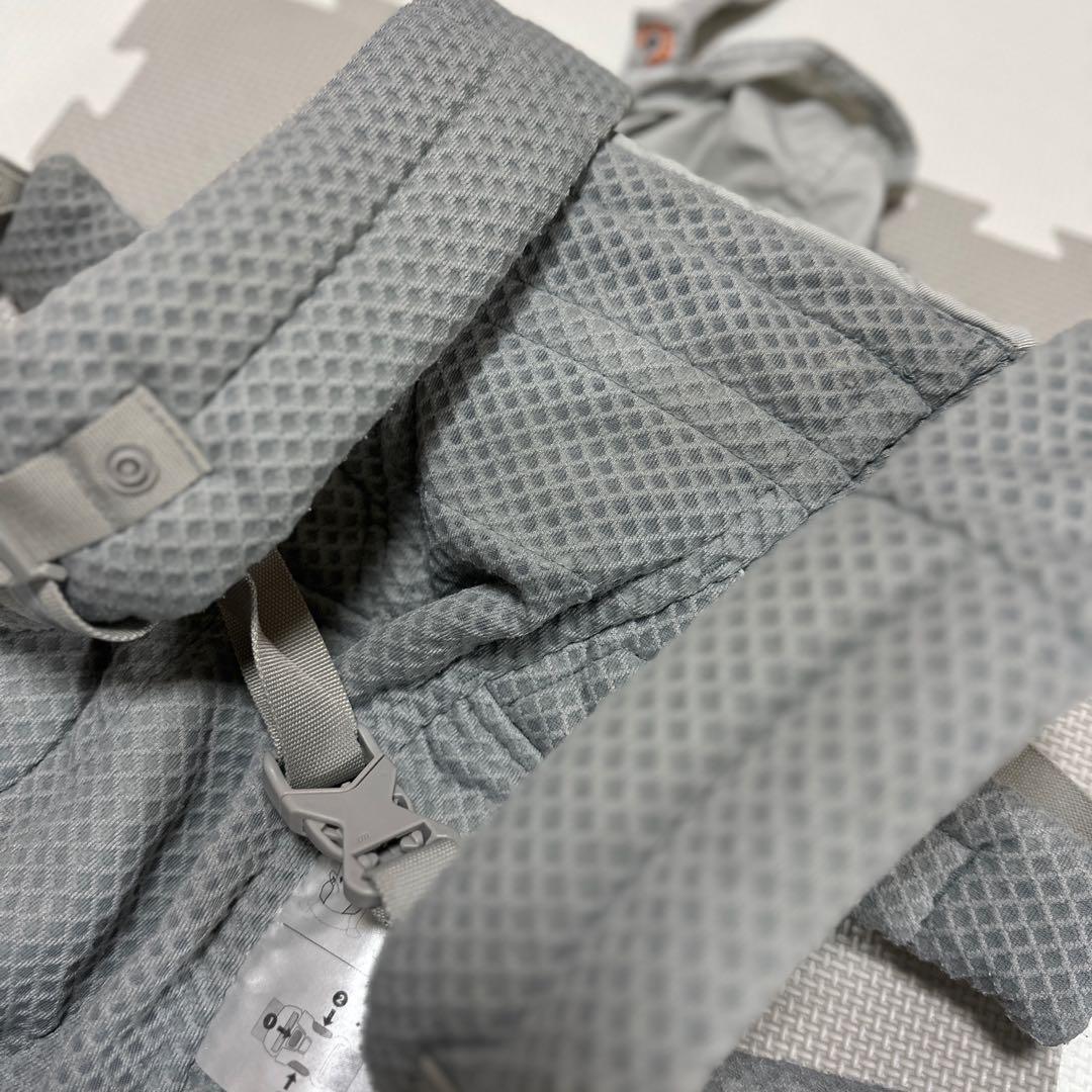 エルゴベビー オムニ ブリーズ パールグレー　ポーチ付