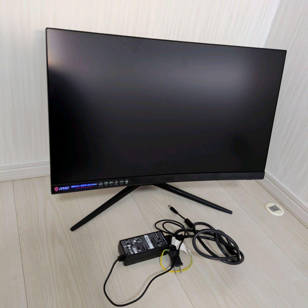 MSI Optix G24C4 湾曲モニター 144Hz フルHD