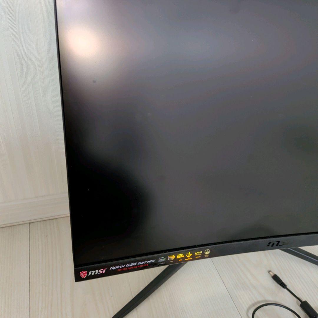 MSI Optix G24C4 湾曲モニター 144Hz フルHD