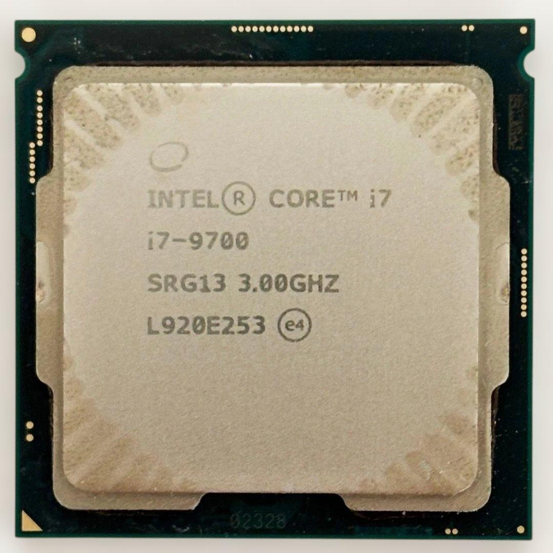 CPU Core i7-9700 CPU intel