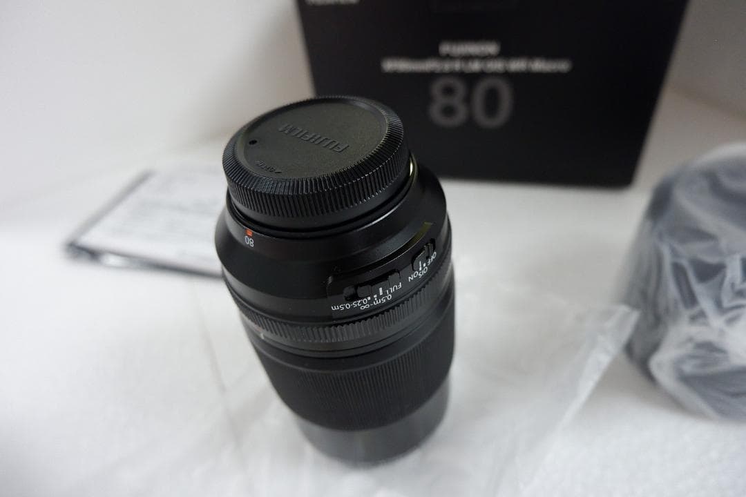 XF80mmF2.8 R LM OIS WR Macro フィルター付