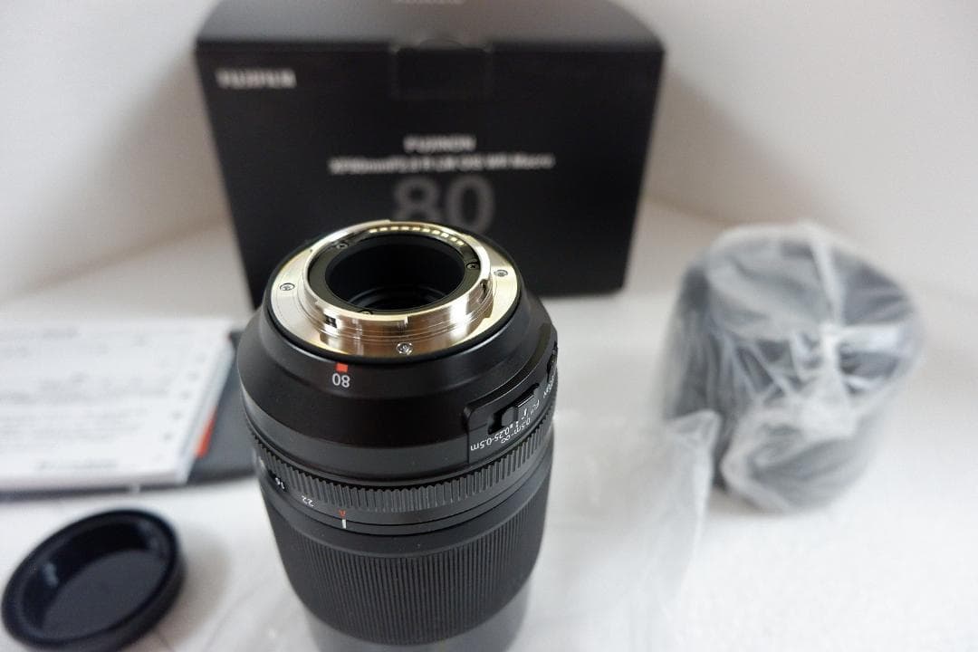 XF80mmF2.8 R LM OIS WR Macro フィルター付