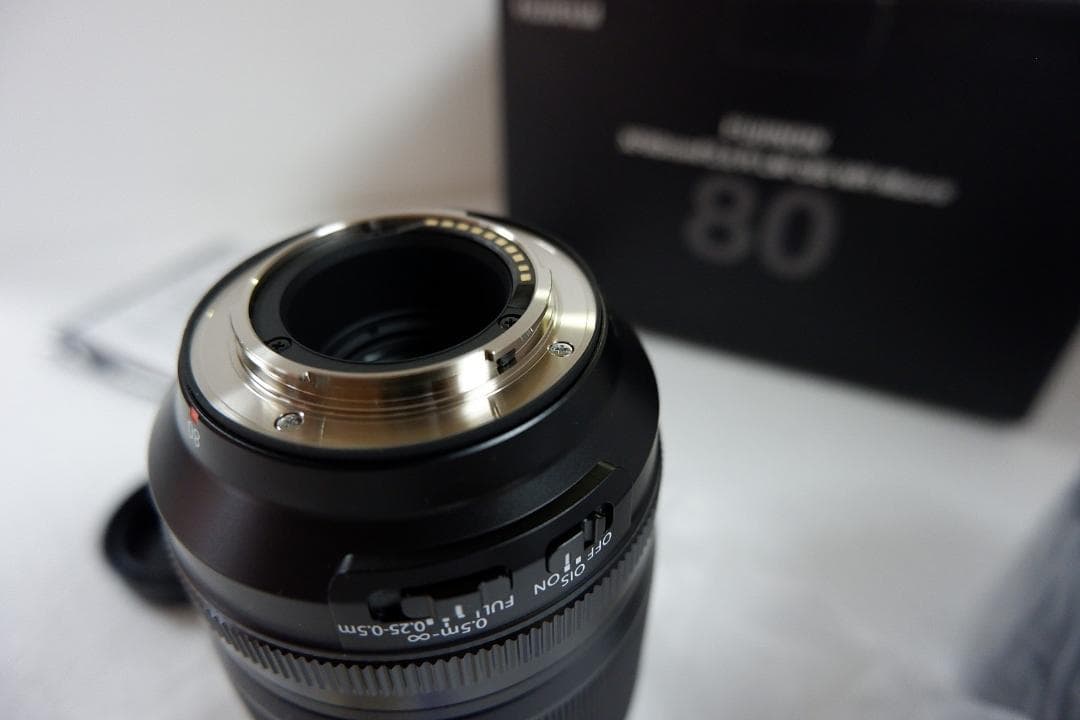 XF80mmF2.8 R LM OIS WR Macro フィルター付