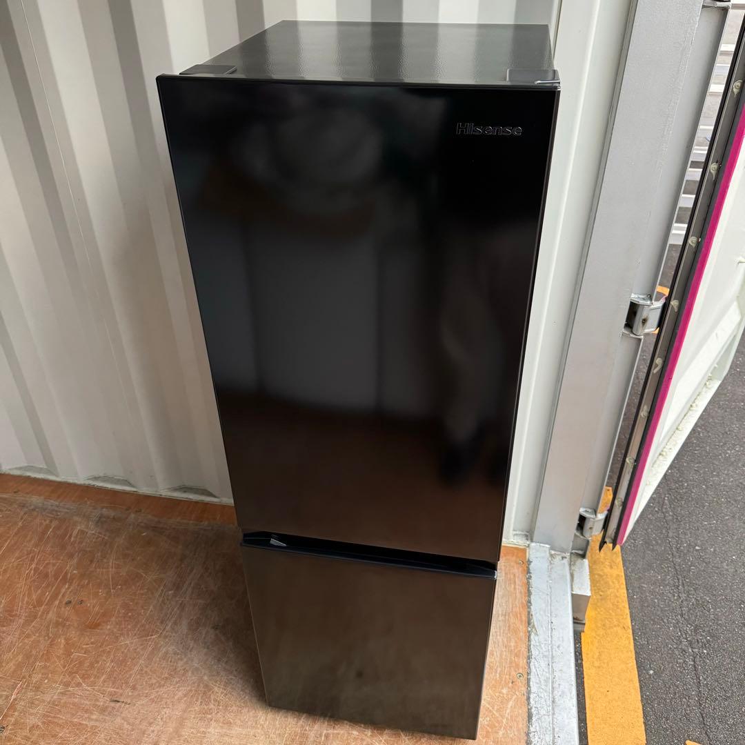 C1141★2023年製★新品.未使用品★ハイセンス冷蔵庫　黒　ブラック　洗濯機