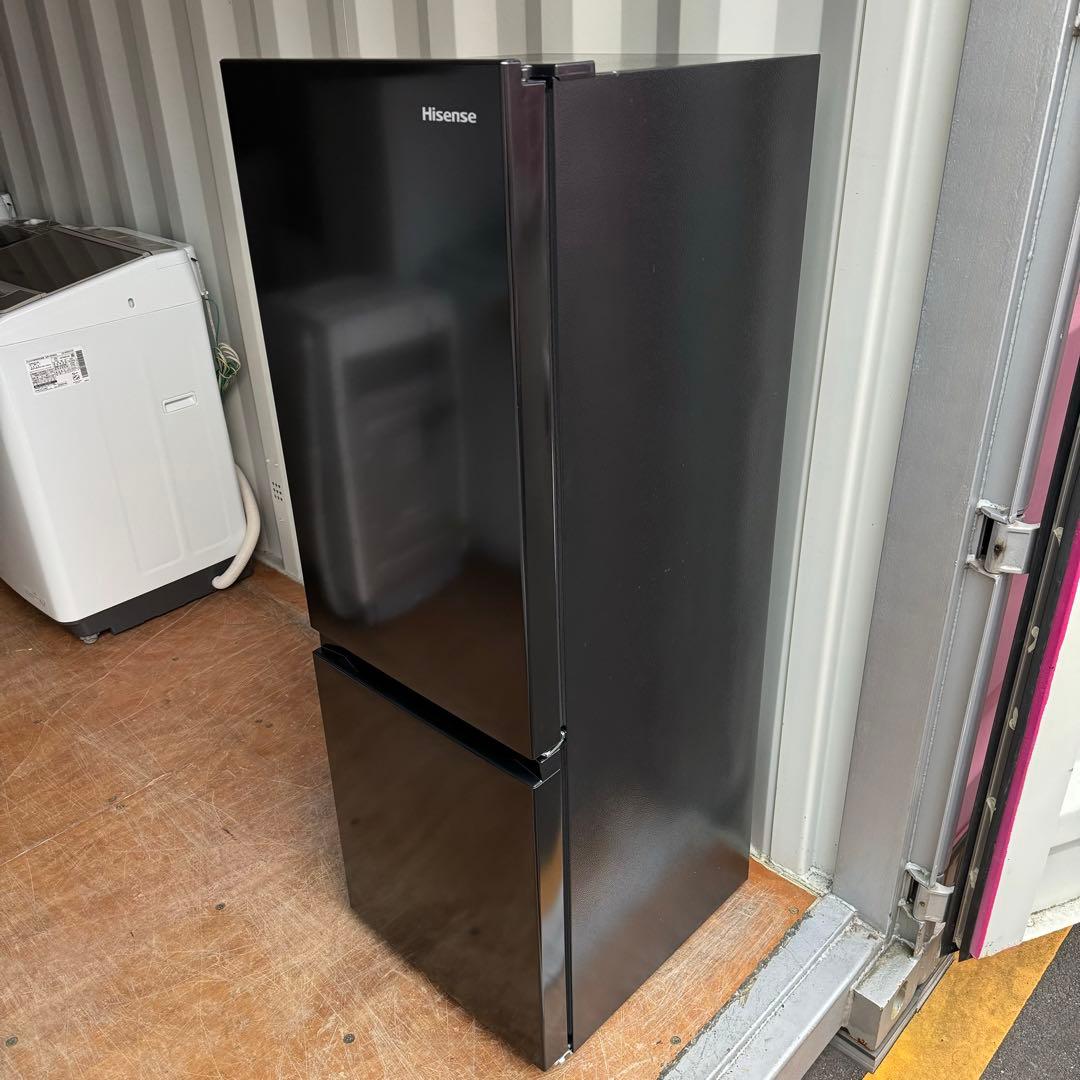 C1141★2023年製★新品.未使用品★ハイセンス冷蔵庫　黒　ブラック　洗濯機