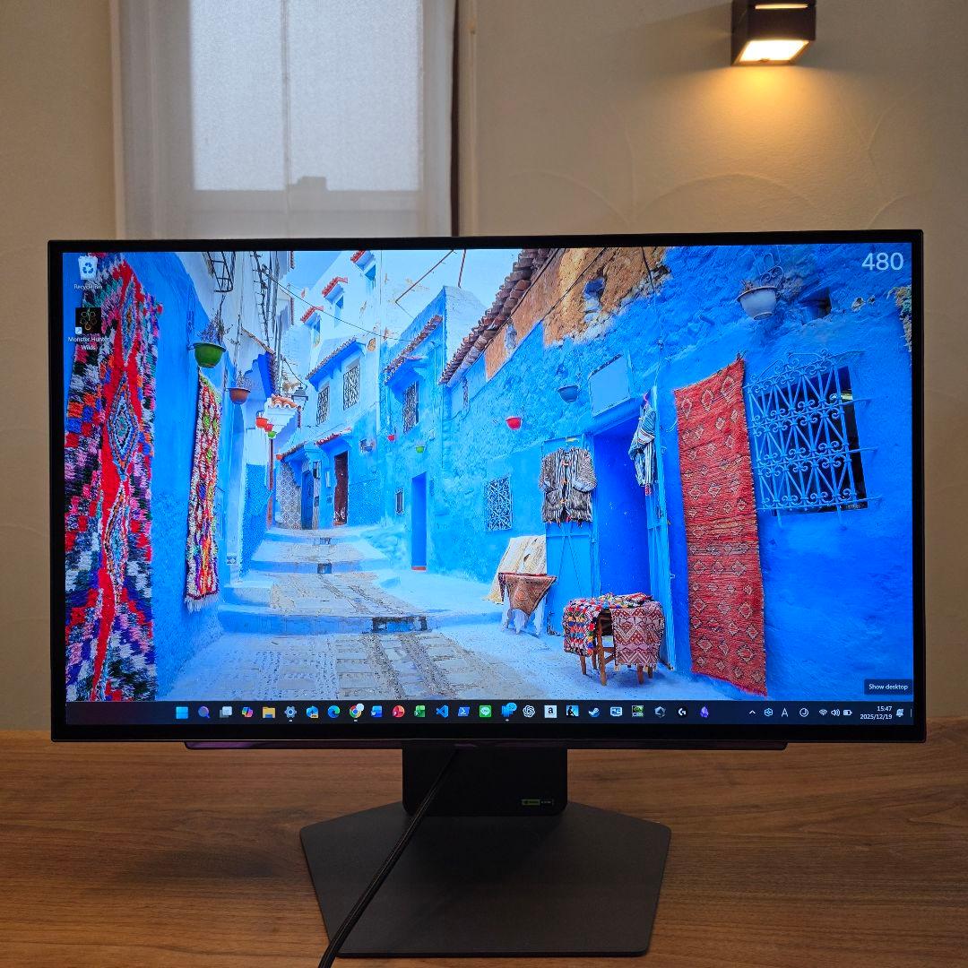 LG有機ELモニター(480Hz)