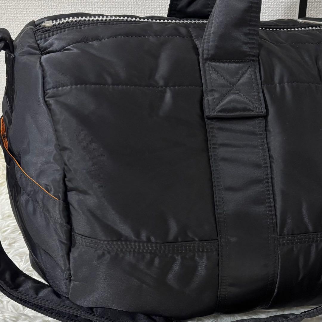 PORTER TANKER ボストンバッグ 2way 大容量 ブラック Ｌサイズ