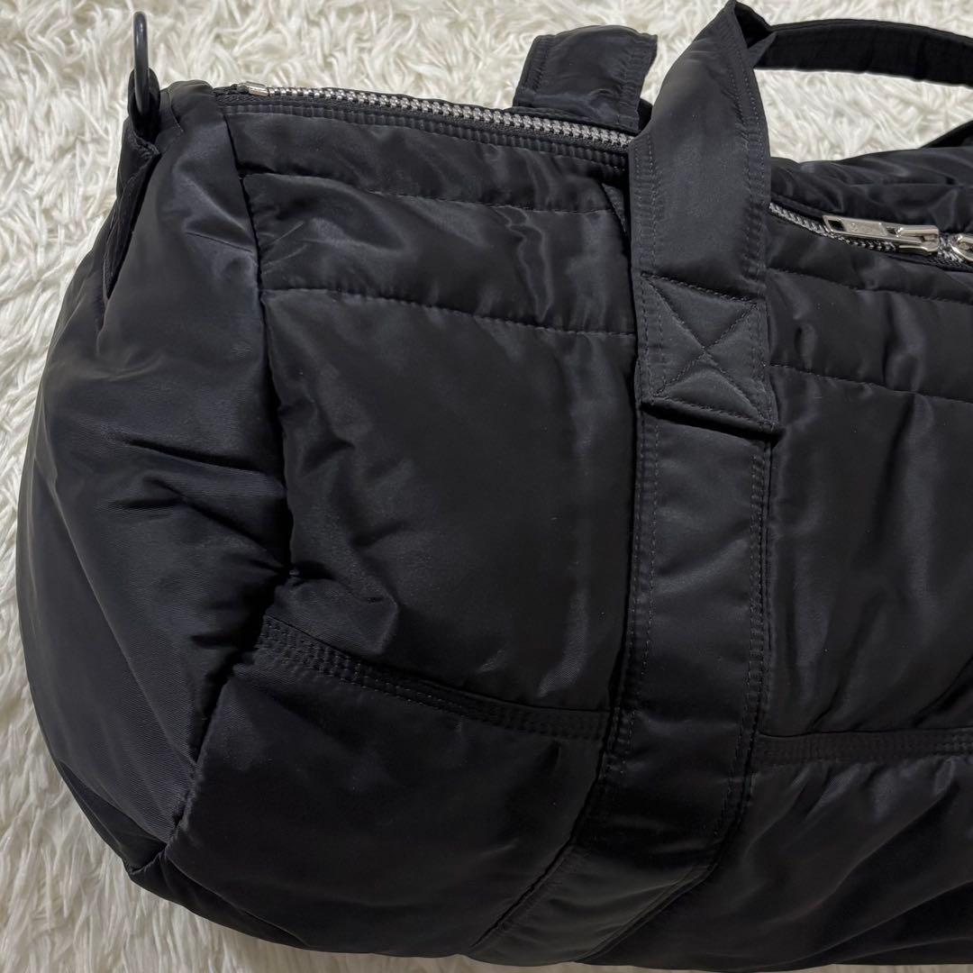 PORTER TANKER ボストンバッグ 2way 大容量 ブラック Ｌサイズ