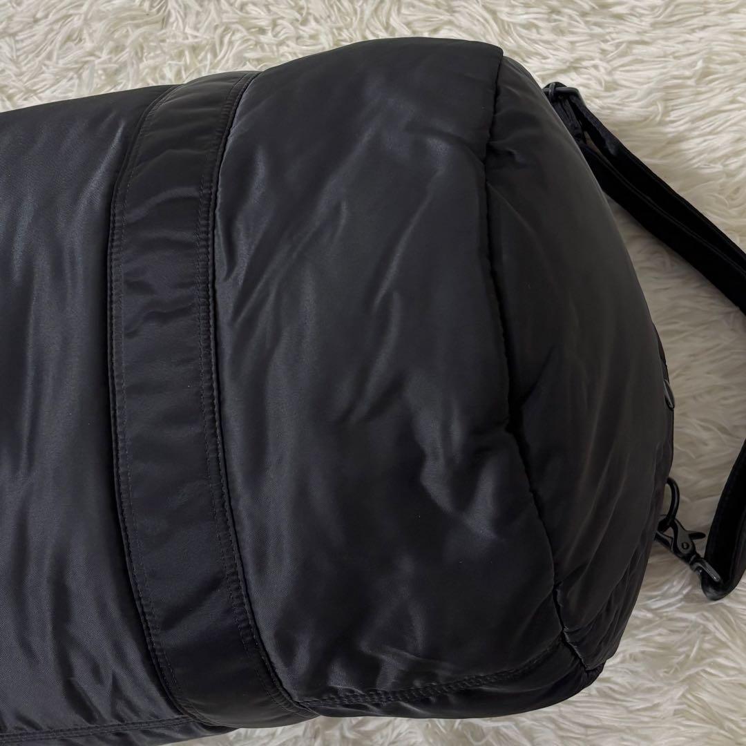 PORTER TANKER ボストンバッグ 2way 大容量 ブラック Ｌサイズ