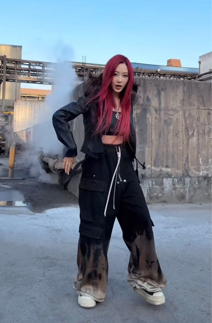 パンツ DOUBLE CARGO JUMBO BELAS / BLK TERRA