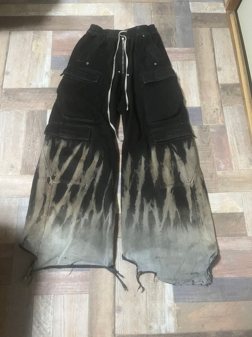 パンツ DOUBLE CARGO JUMBO BELAS / BLK TERRA