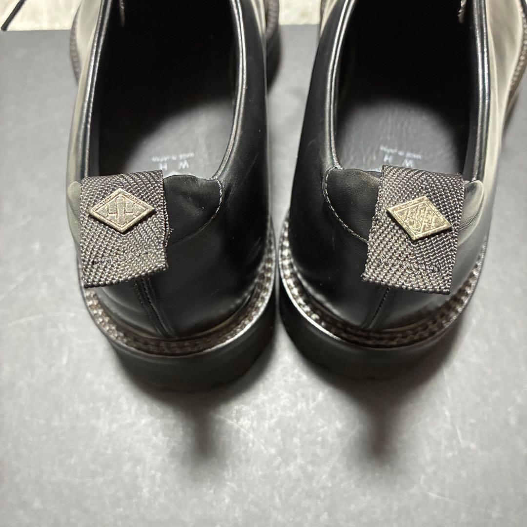 【専用】WH 本革 日本製 7.5 BLACK〈定価68,200円〉