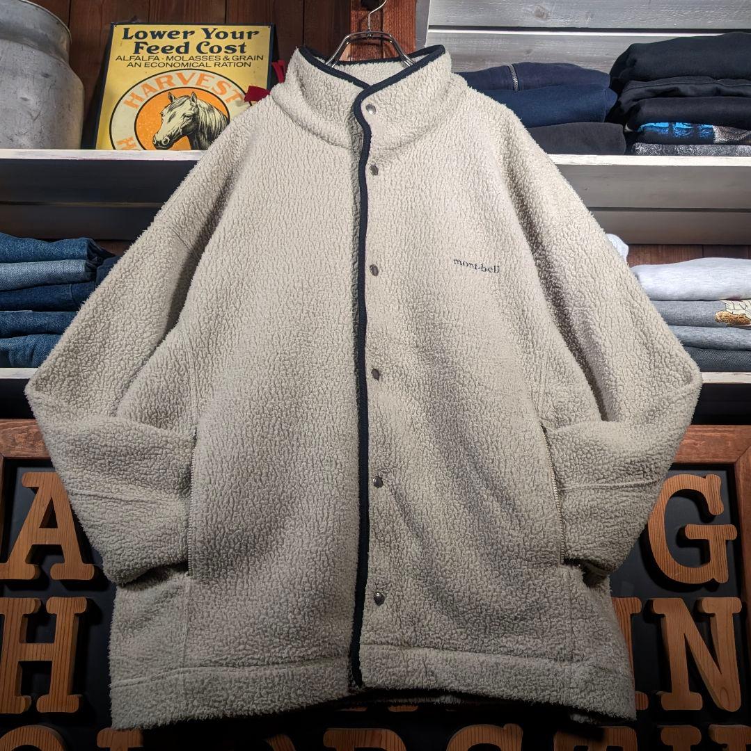 90s　モンベル　mont-bell　ビックシルエット　カバーオール　刺繍　L