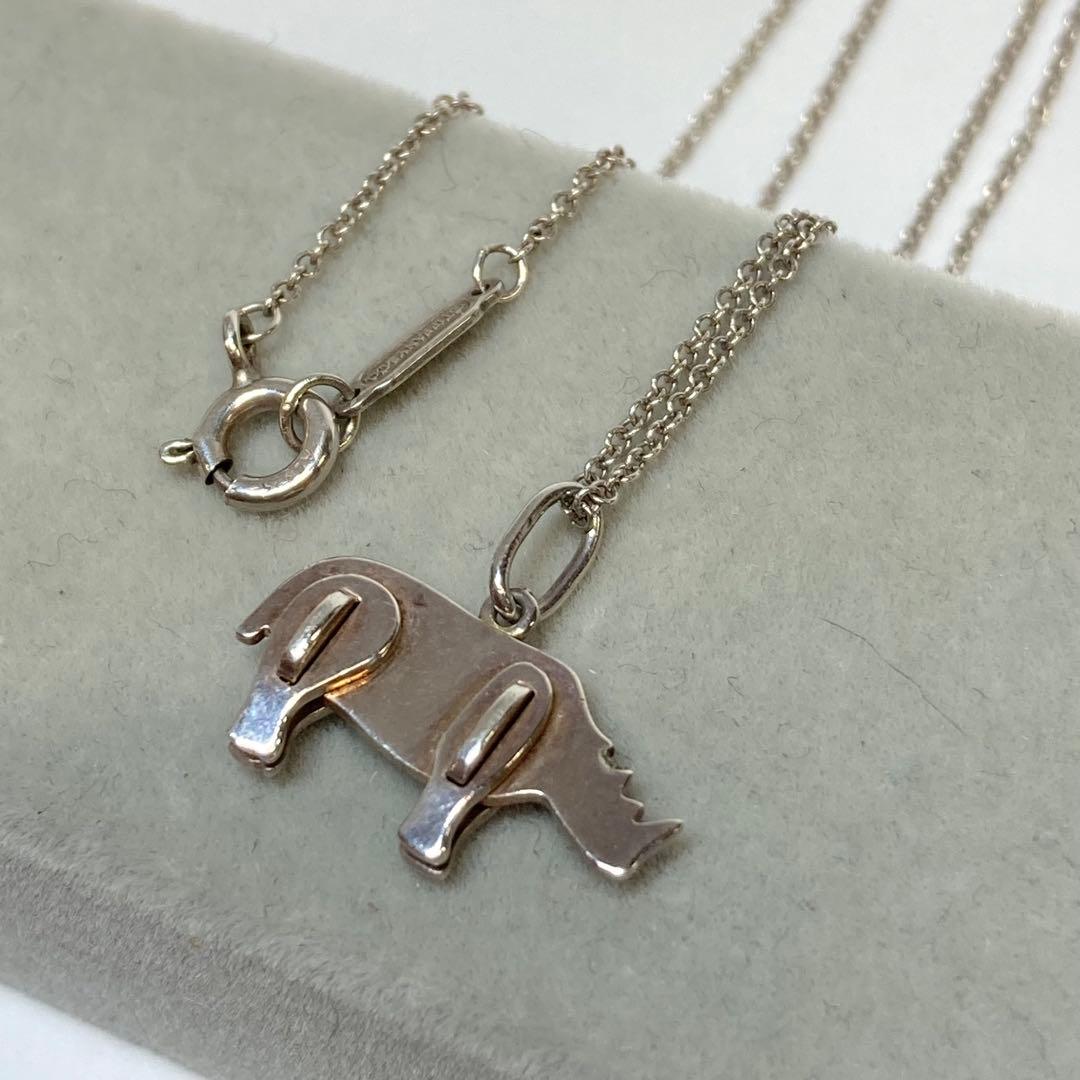 ティファニー　サイモチーフネックレス　Ag925 　　　B203