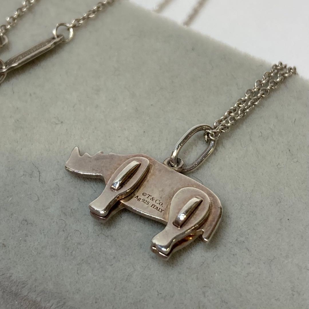 ティファニー　サイモチーフネックレス　Ag925 　　　B203