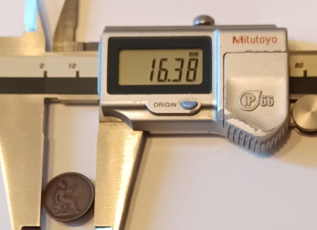 1848年 イオニア諸島 聖書と7本の矢を持っている翼のあるライオンさんの銅貨