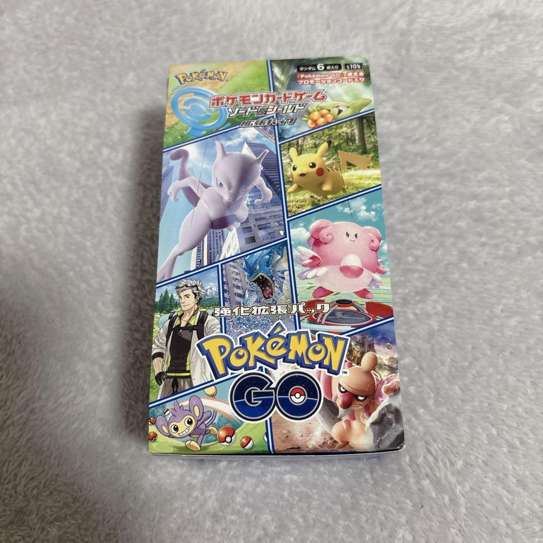 ポケモンカード ソード&シールド ポケモンGO 拡張パック　ポケカ　ボックス