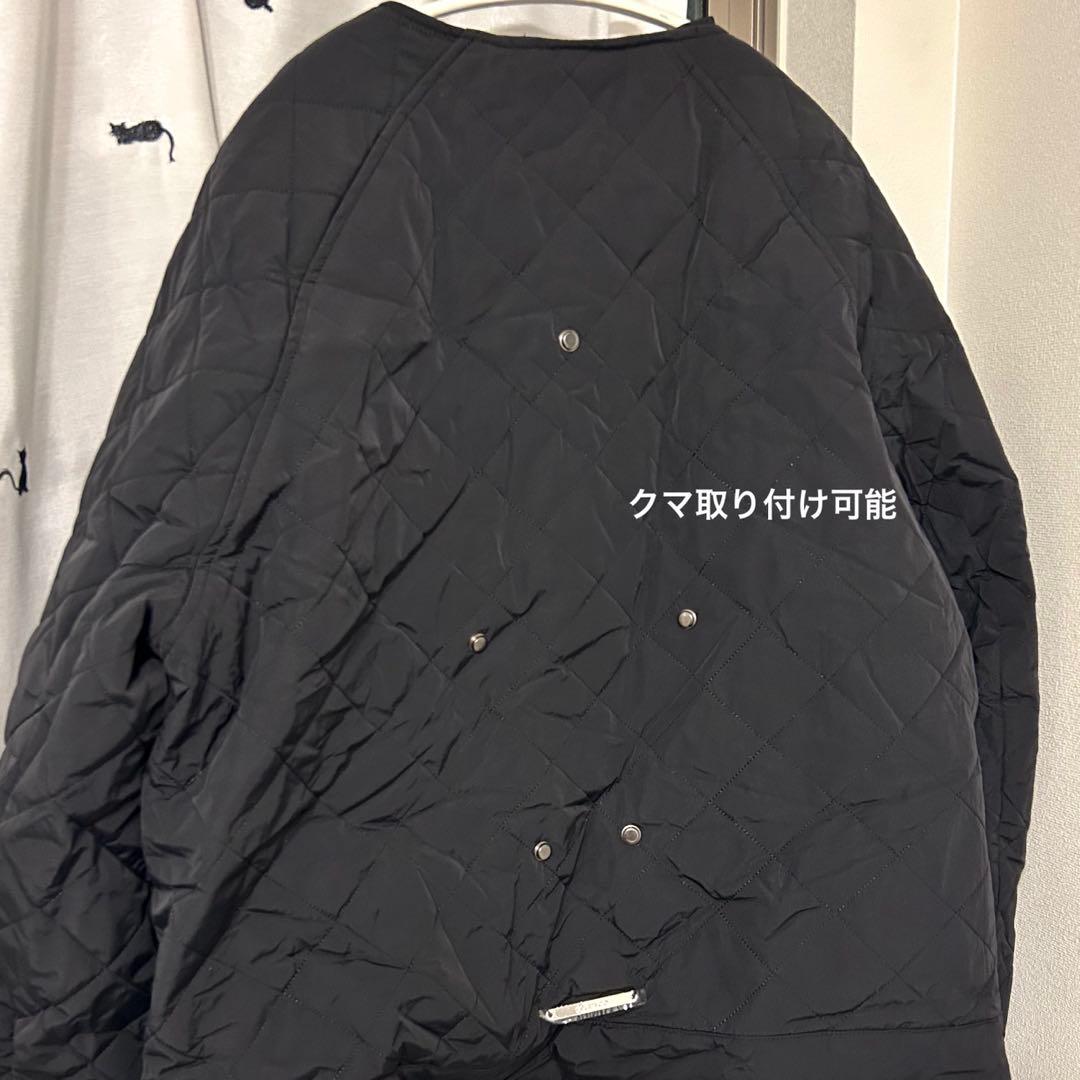 【新品タグ付き】13DE MARZOチェック柄 クマ付きジャケット