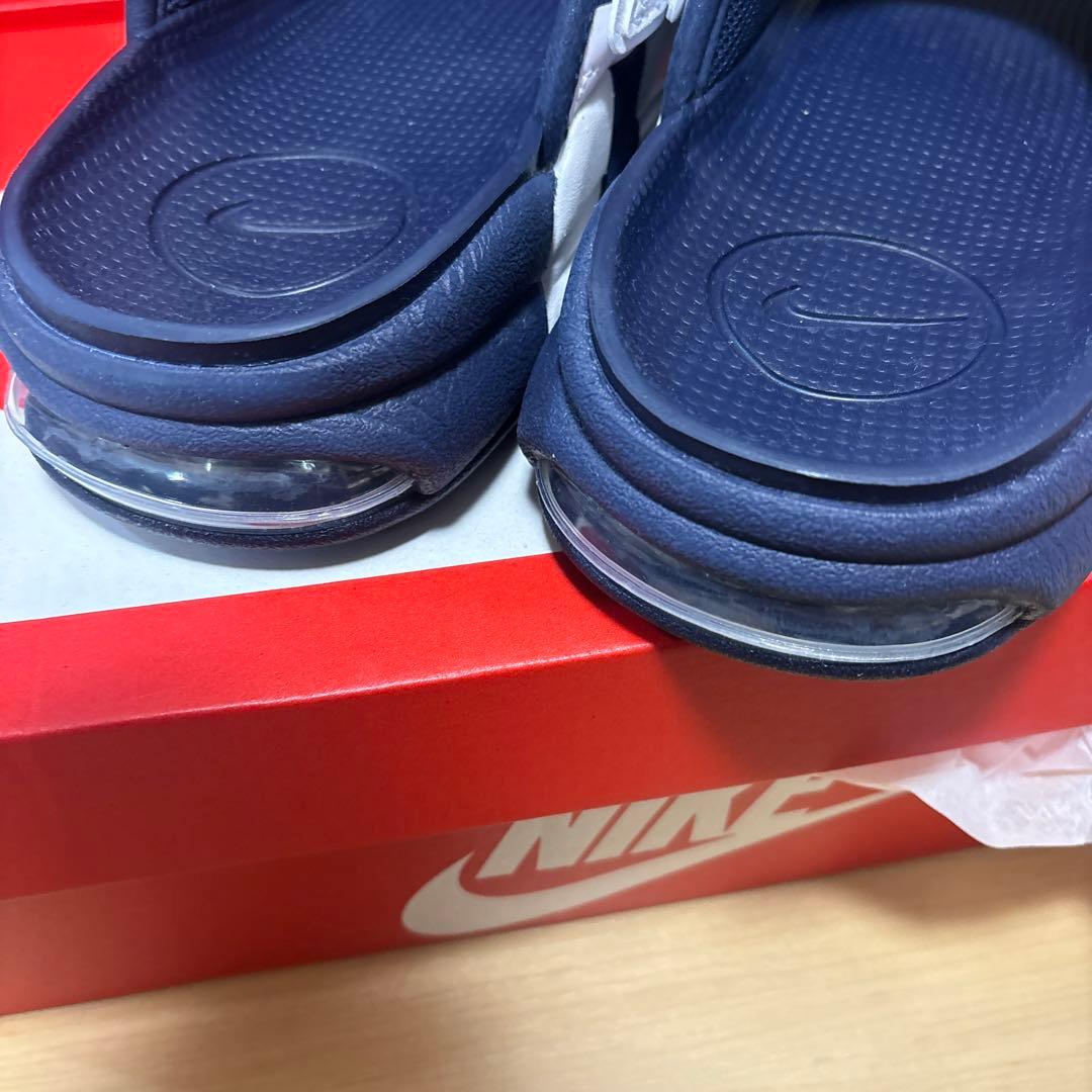 NIKE 27 エアモアアップテンポ アップテンポ　ネイビー　27 メル何度目