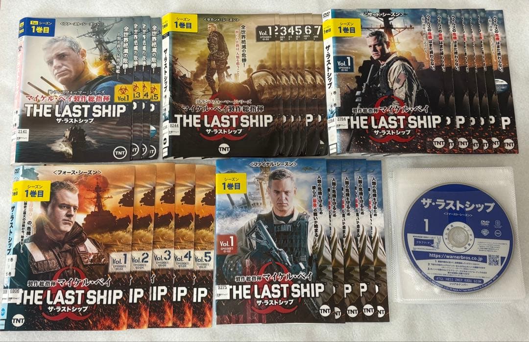 ザ・ラストシップ シーズン1 〜ファイナルシーズン DVD 全29巻 全巻セット