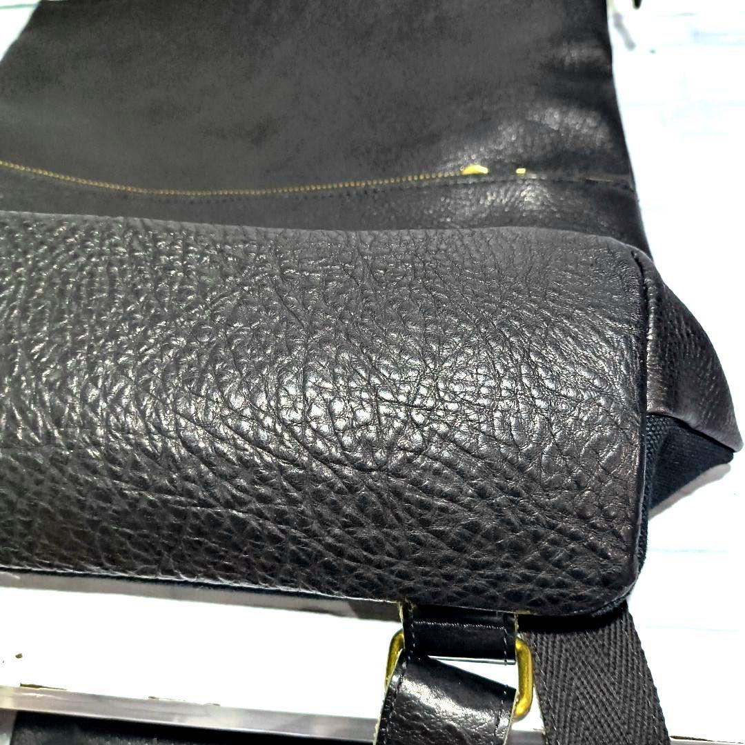 コ*ア様 極美品　AGILITY ウォレットバック　リュック　ブラック　レザー