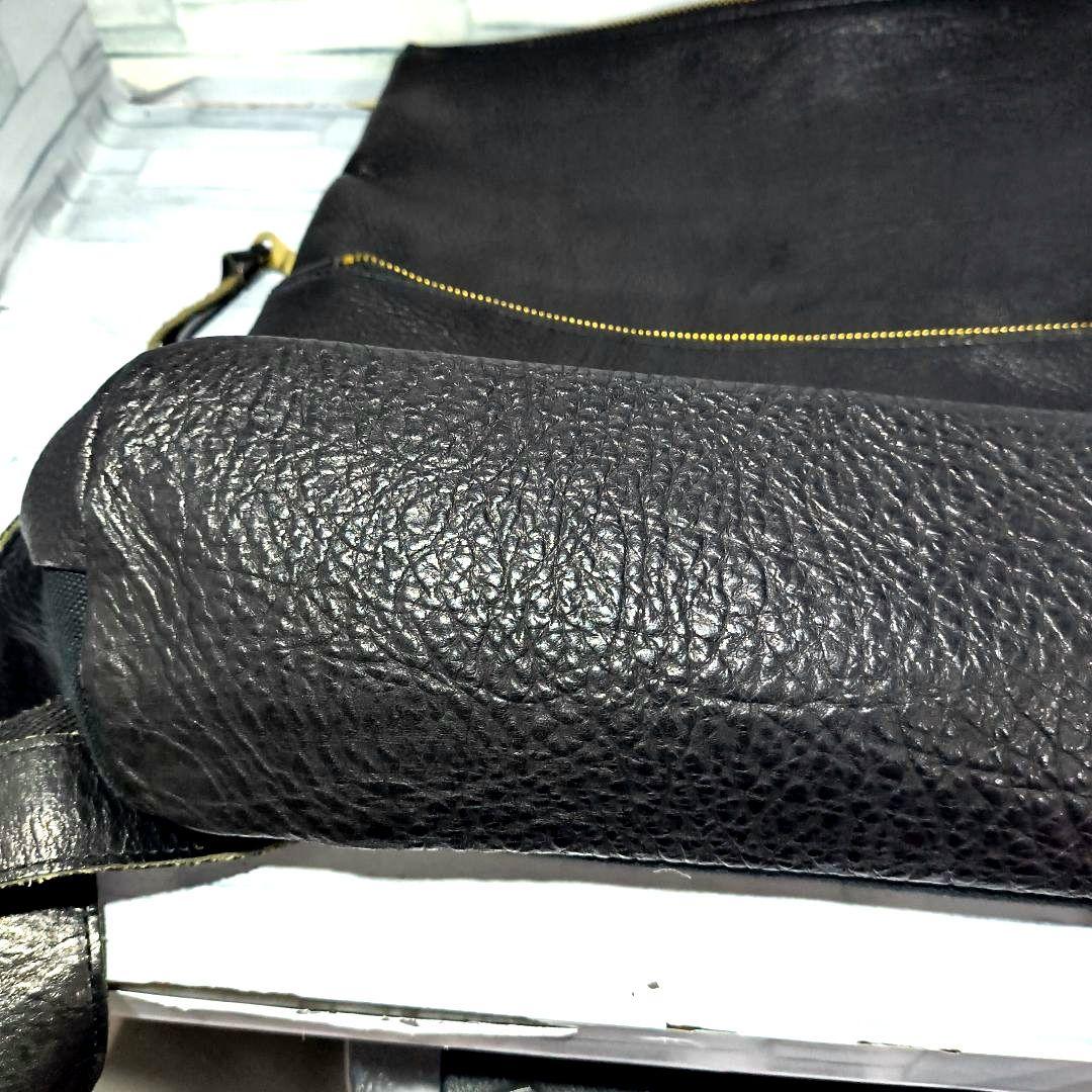 コ*ア様 極美品　AGILITY ウォレットバック　リュック　ブラック　レザー