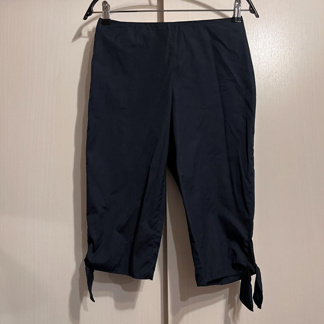 miu miu　白タグクロップドボトム　38size ak213