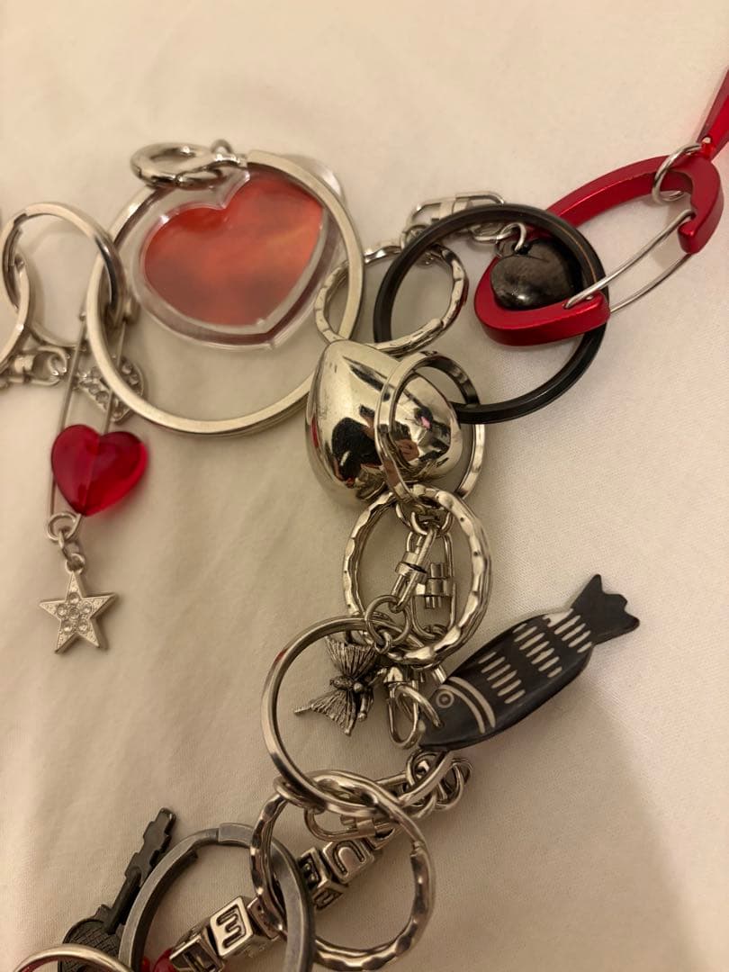 アクセサリー doublet 25AW KEY CHAIN(25AW92AC37) RED