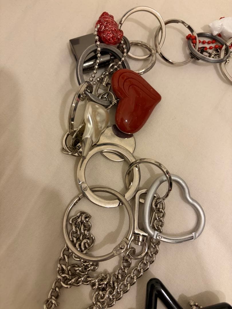 アクセサリー doublet 25AW KEY CHAIN(25AW92AC37) RED