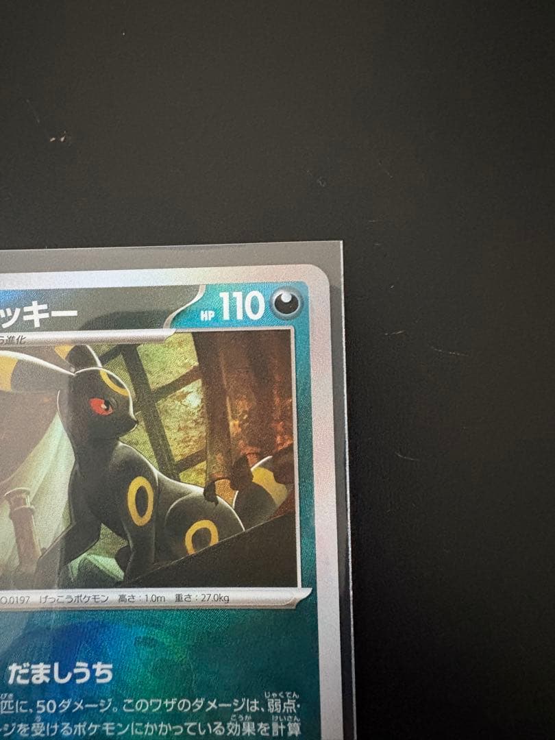ブラッキー マスターボールミラー テラスタル ポケモンカード