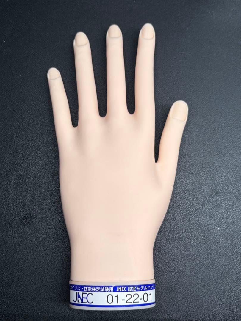 シリコン ネイル　ハンドくん　検定用ハンド　練習用手モデル