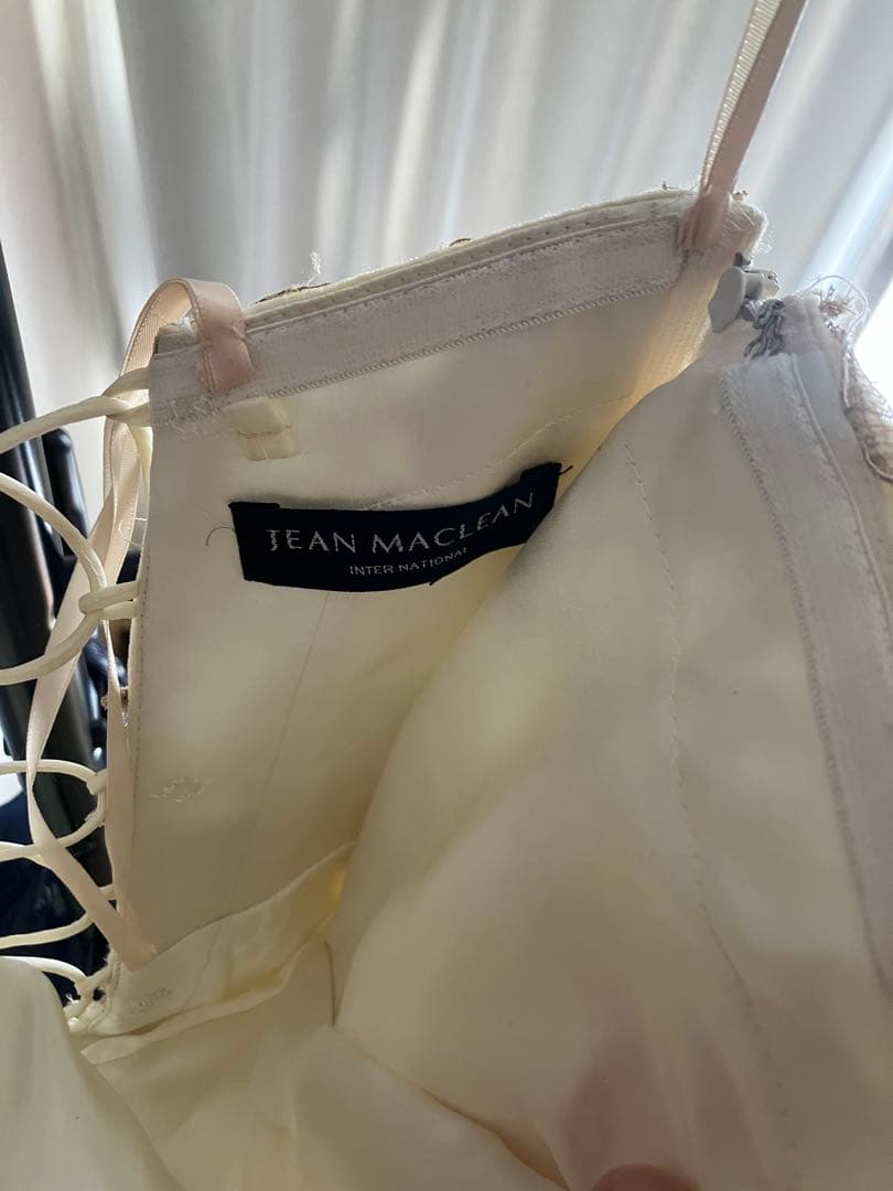 sugar ビーズ刺繍 Aラインドレス ゴールド