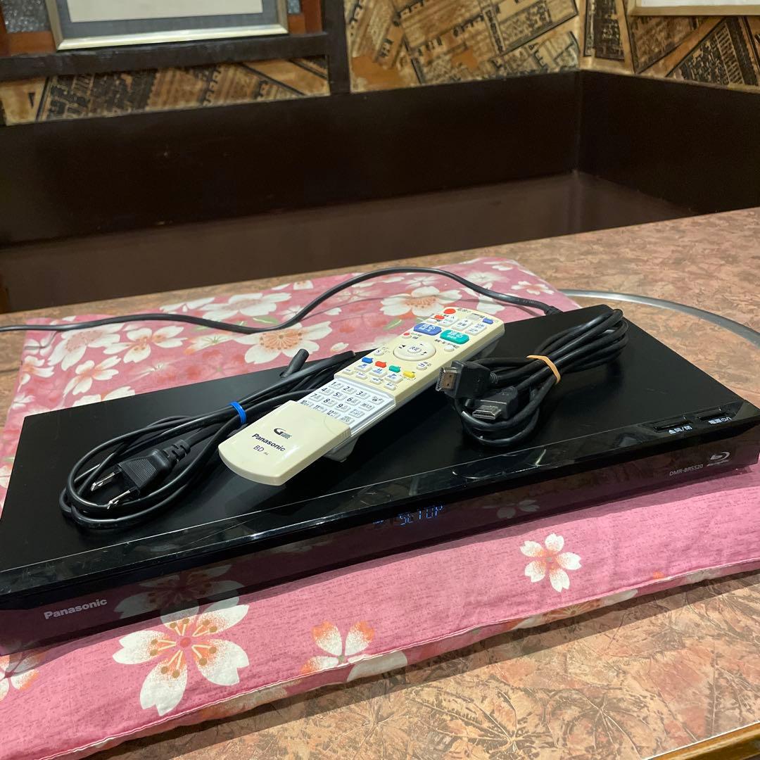 パナ DMR-BRS520 3D対応 15倍録画 500GB　純正リモ等付！