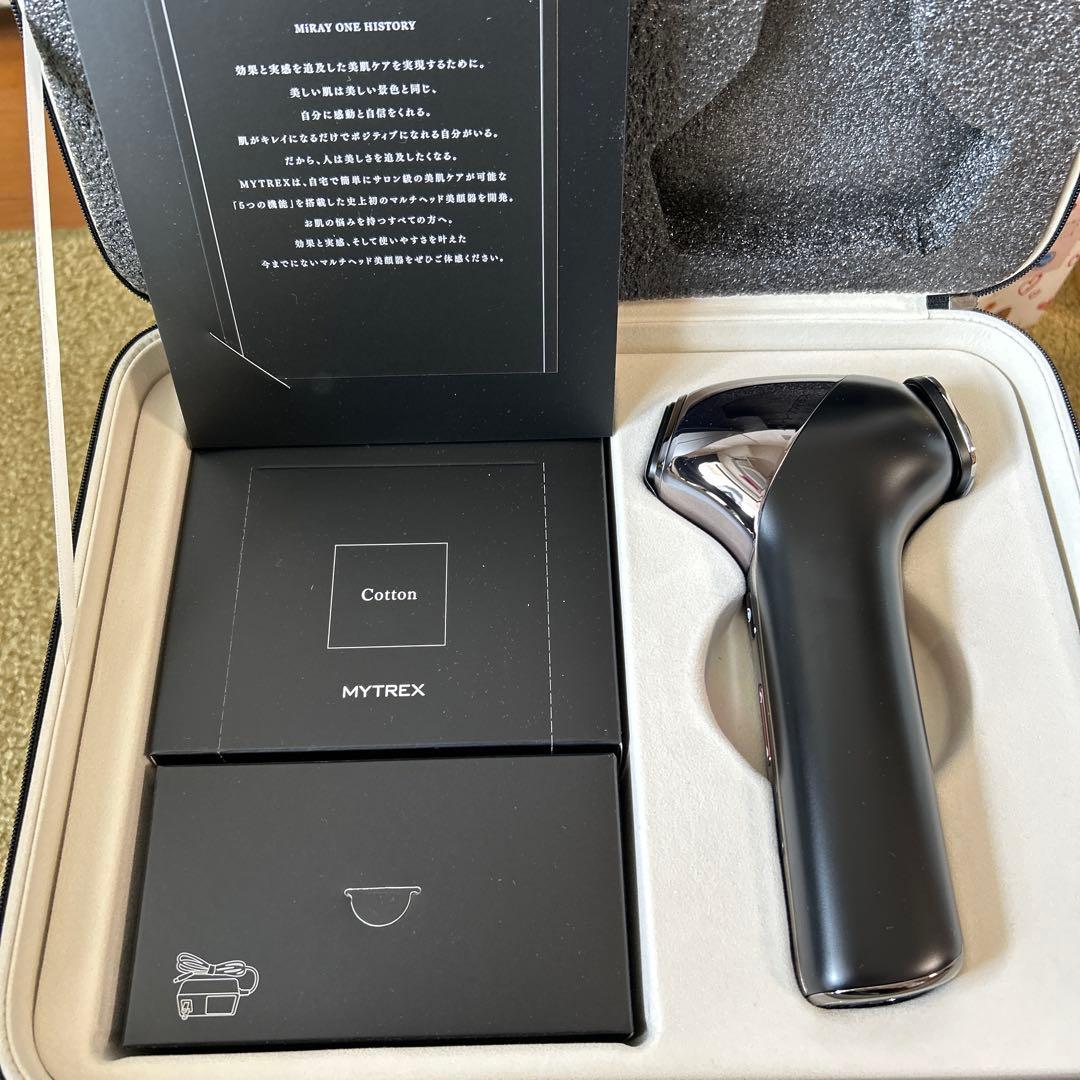 【新品未使用】MYTREX MiRAY ONE ブラック 美顔器 リフトアップ