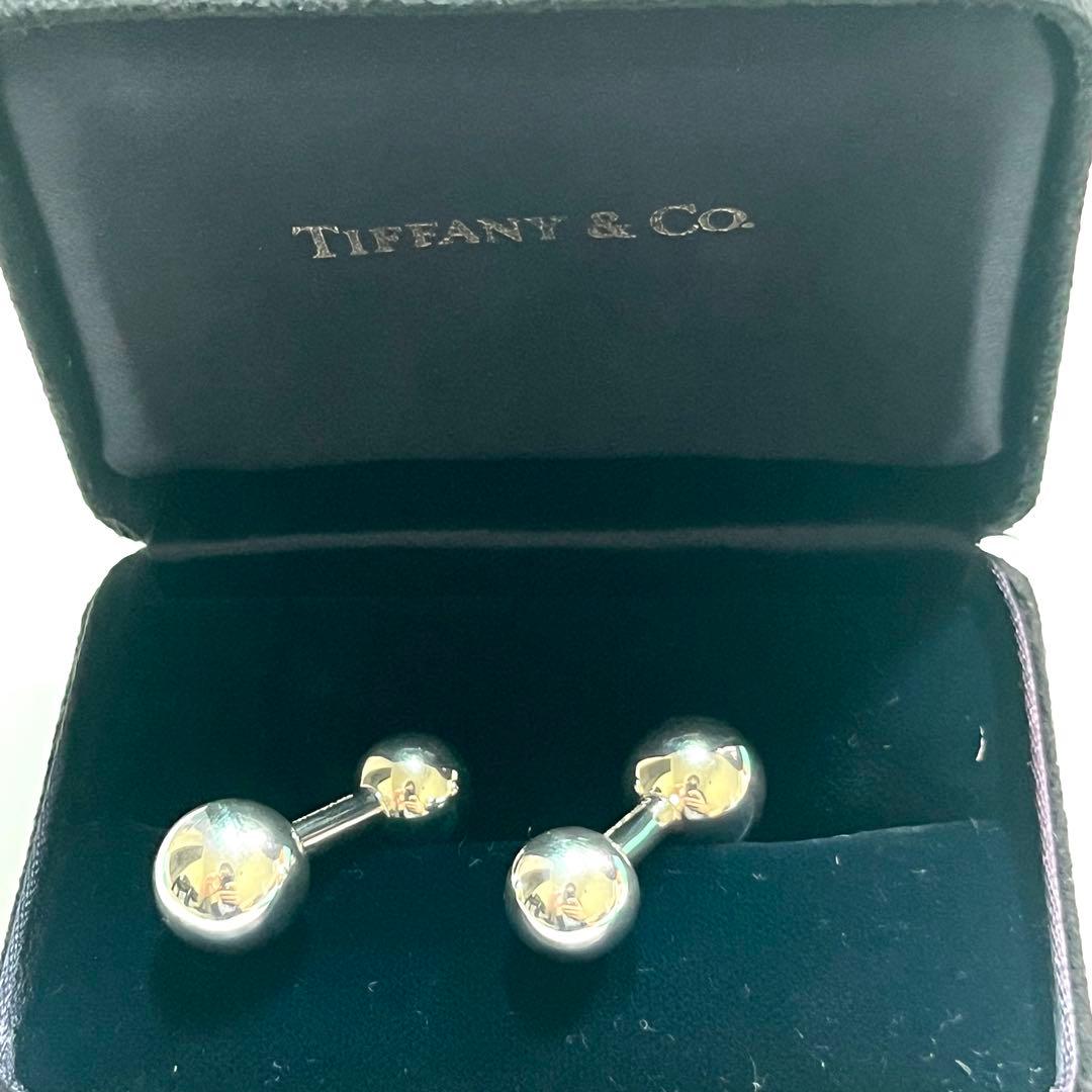 希少✨極美品✨ Tiffany&Co. ティファニー カフス ダンベル型