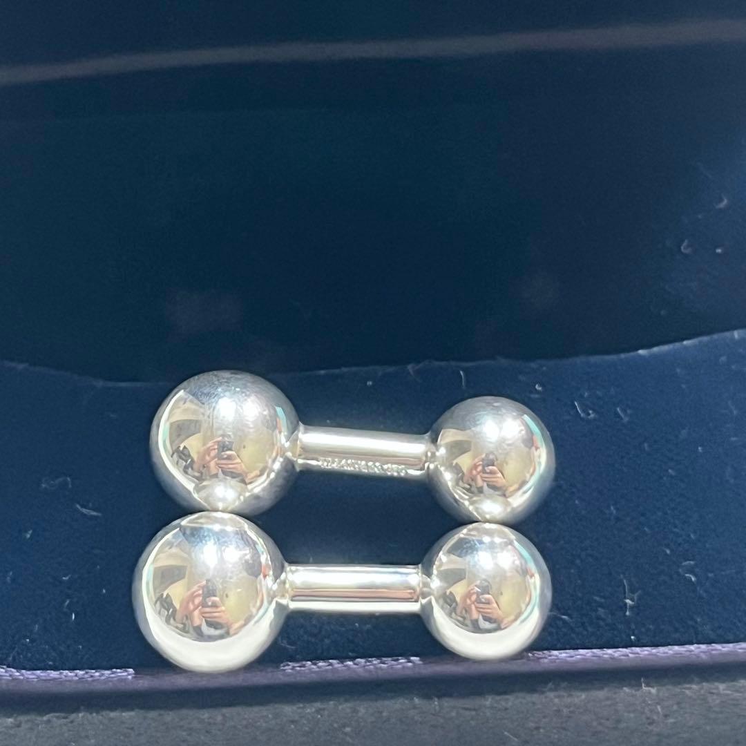 希少✨極美品✨ Tiffany&Co. ティファニー カフス ダンベル型