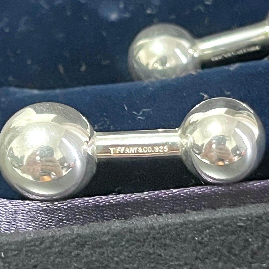 希少✨極美品✨ Tiffany&Co. ティファニー カフス ダンベル型