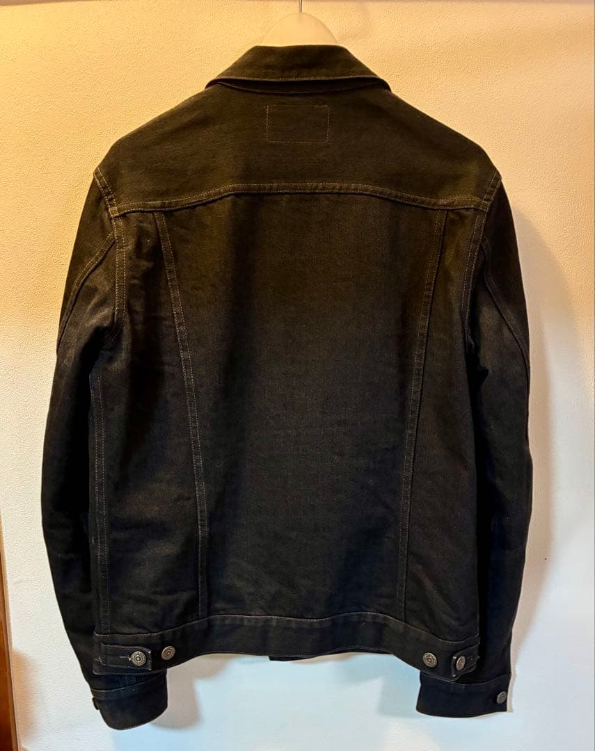 ワコマリア ブラックデニムジャケット　XL