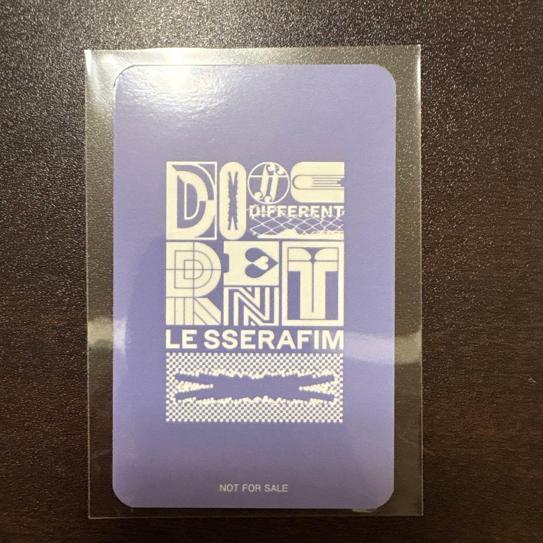 LESSERAFIM DIFFERENT DLキャンペーン チェウォン20枚限定