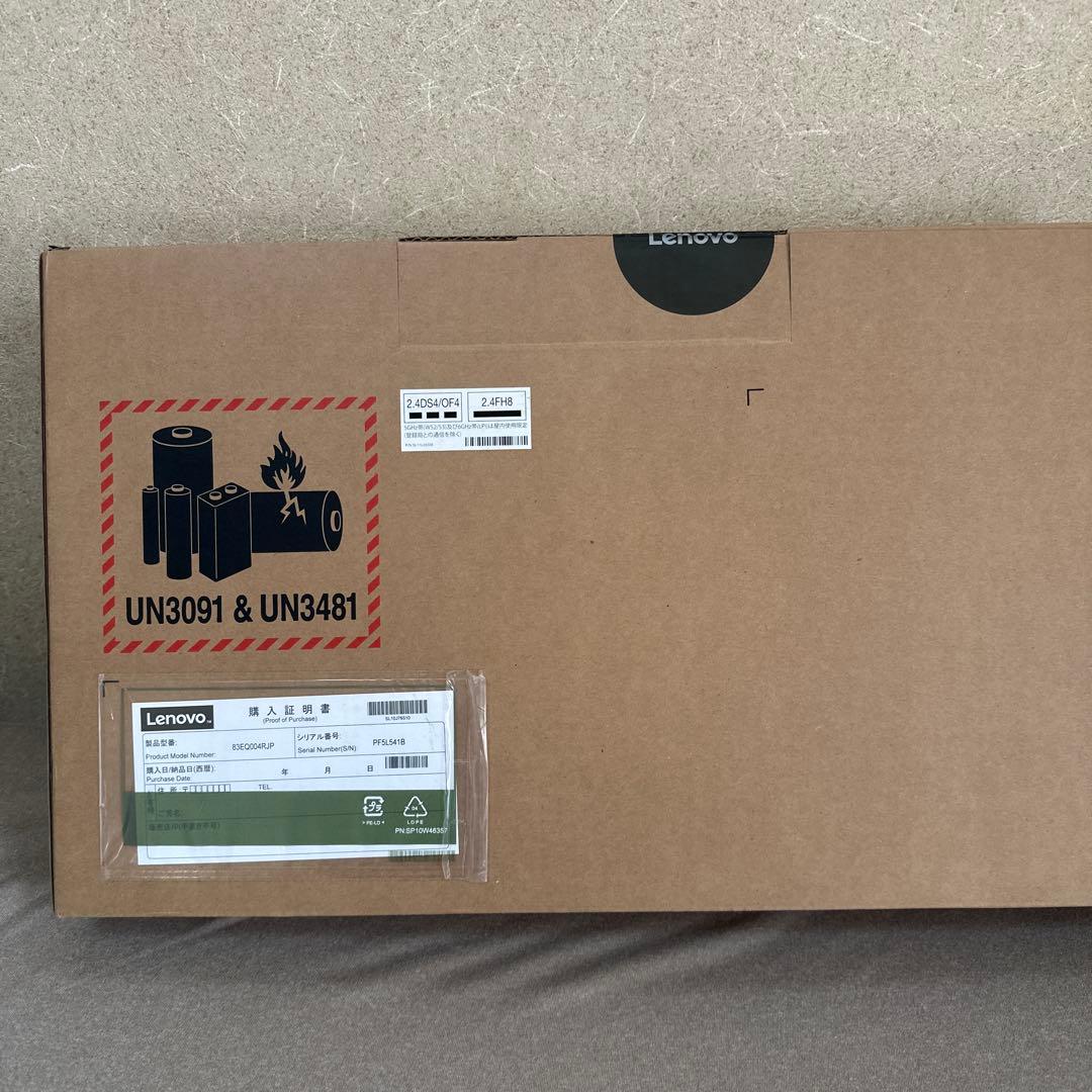 Lenovoノートパソコン83EQ004RJP