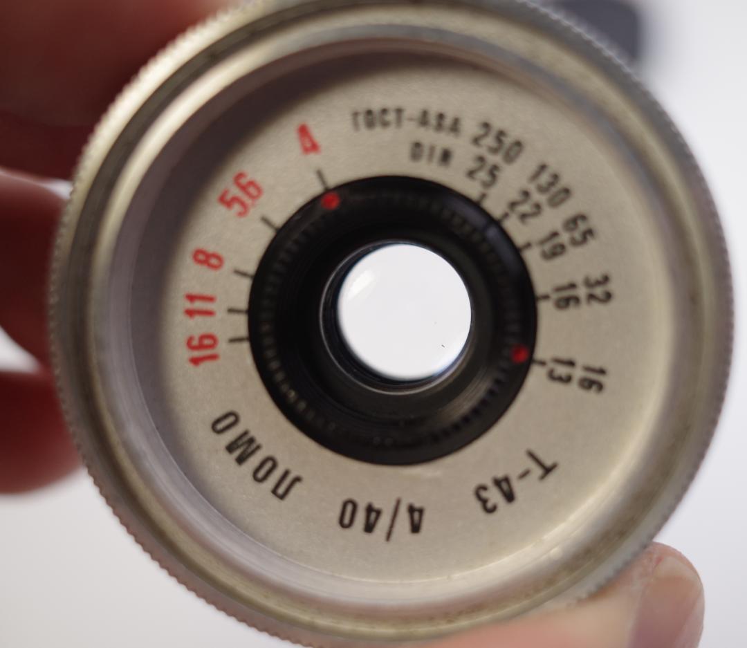 101　美品　ロモ　LOMO スメナ8 40mm F4.0 L39