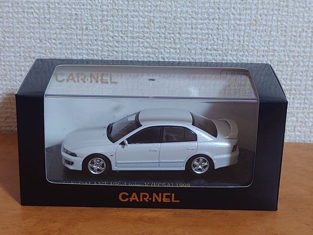1/43 CAR-NEL 三菱 ギャラン VR-4 type-V EC5A 白