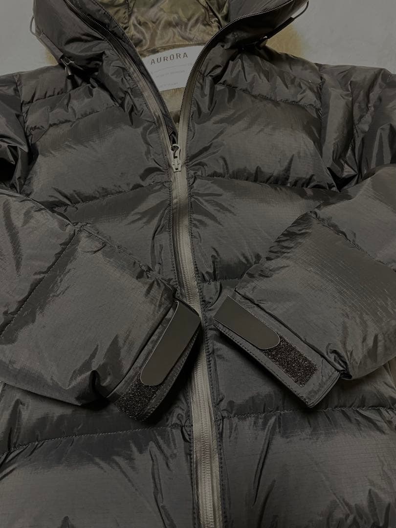 NANGA アーバンリサーチドアーズ オーロラ　ダウンジャケット S 黒 迷彩