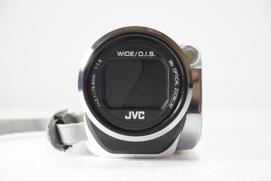 [動作確認済み] JVC GZ-E565 ビデオカメラ ホワイト 箱付き