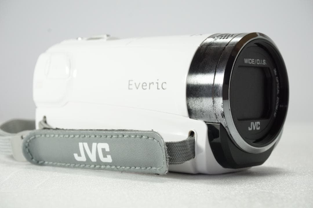 [動作確認済み] JVC GZ-E565 ビデオカメラ ホワイト 箱付き