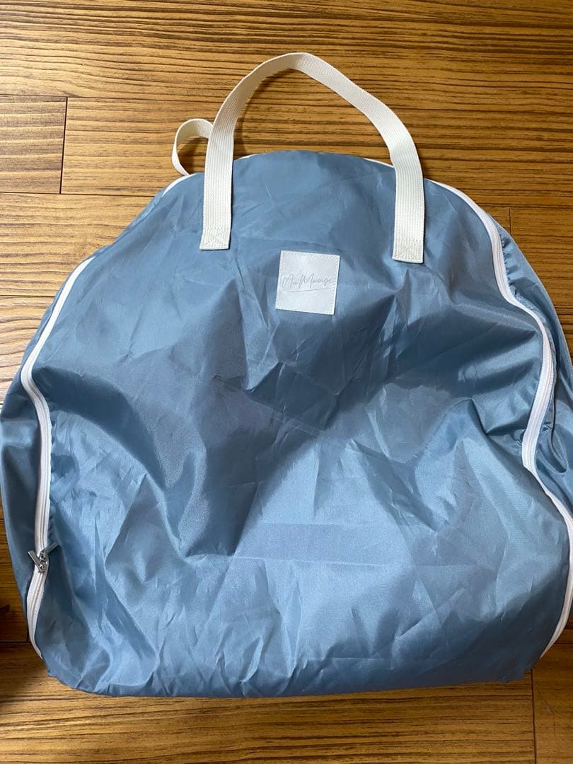 美品　ネオママイズム　グレー　折りたたみベッド　持ち運び ベッドインベッド