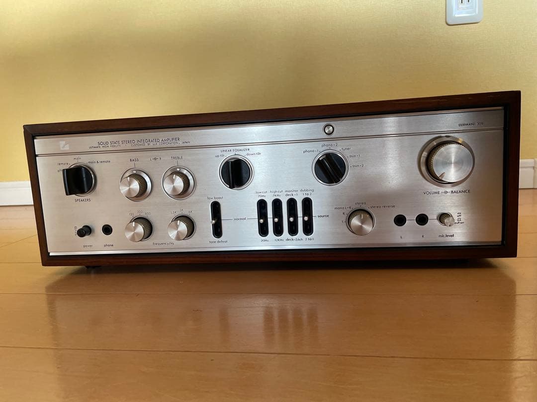 ume　LUXMAN309 アンプ