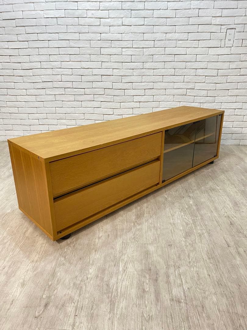 【東京23区内配送無料】無印良品　テレビボード　台　サイドボード　ロー　リビング