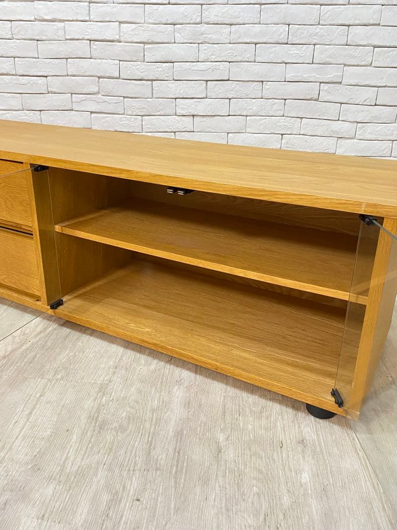 【東京23区内配送無料】無印良品　テレビボード　台　サイドボード　ロー　リビング