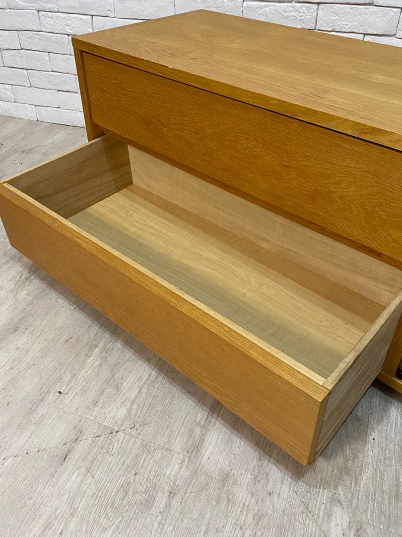 【東京23区内配送無料】無印良品　テレビボード　台　サイドボード　ロー　リビング